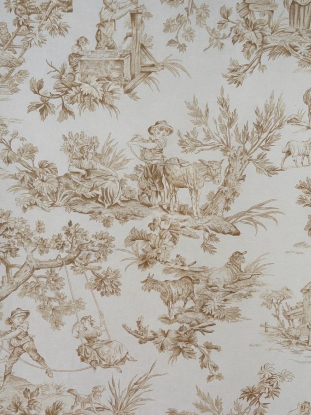 Vintage Kravet Francesco Toile Fabric